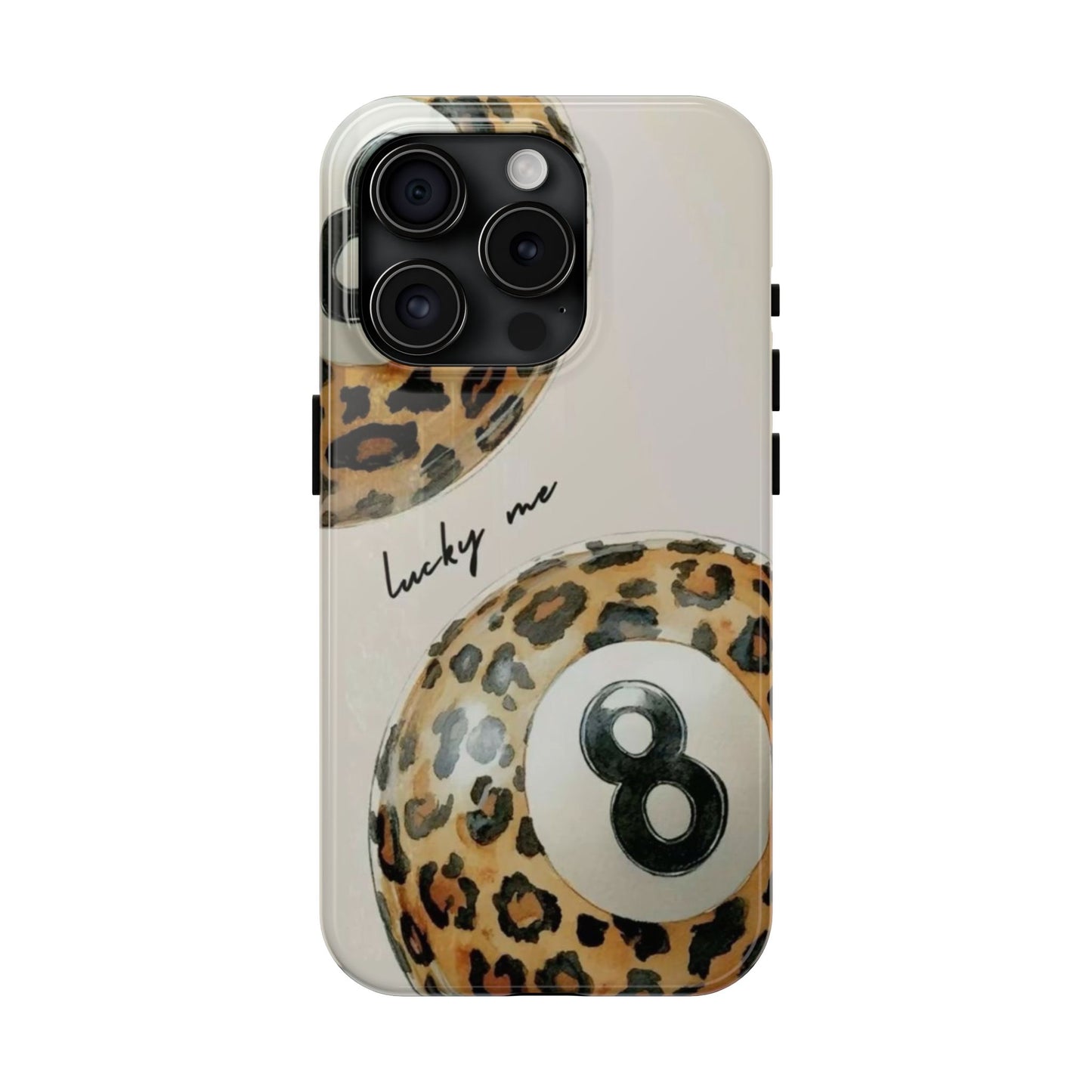 Lucky Me Leopard Print Phone Case