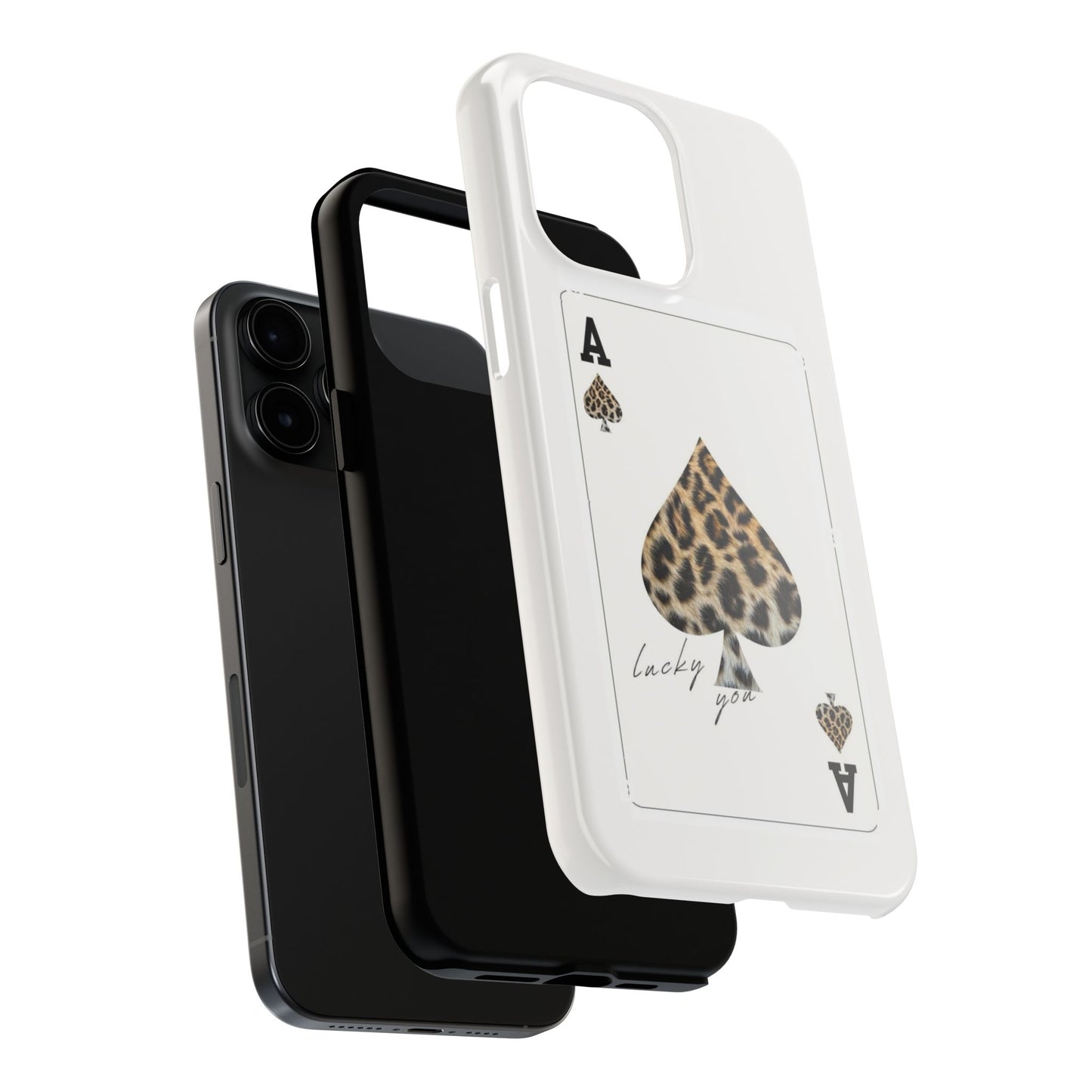 Lucky You Leopard Phone Case
