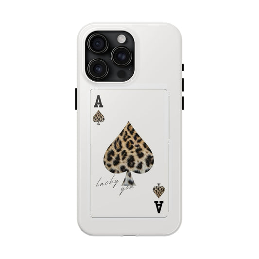 Lucky You Leopard Phone Case