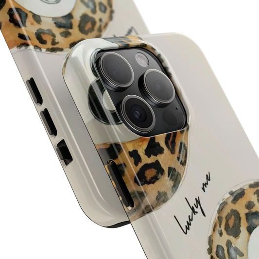 Lucky Me Leopard Print Phone Case