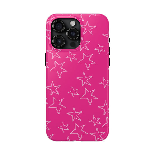 Vibrant Drawing Star  Phone Case